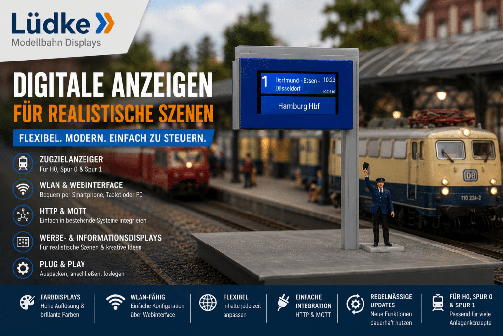 Lüdke Modellbahn Displays Artikeltext